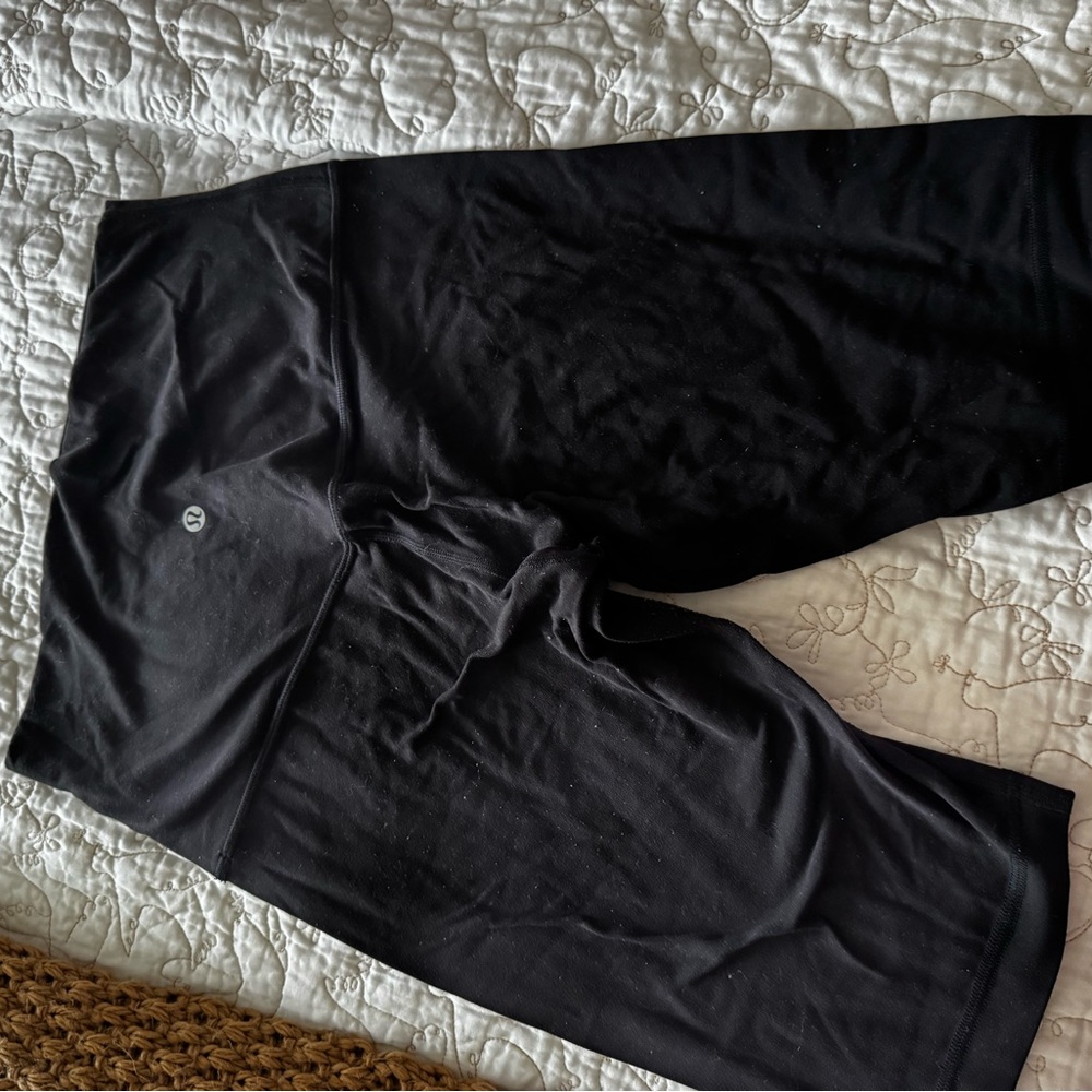 SOLD on another platform Lululemon black biker shorts